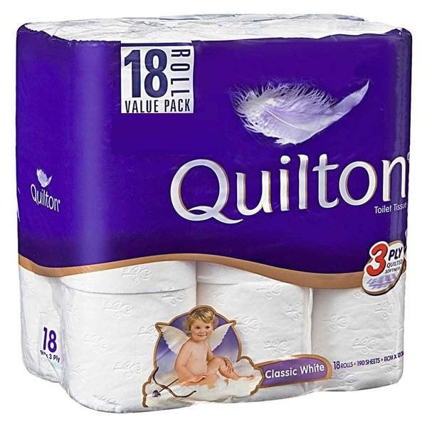 Quilton Toilet Rolls 3ply 18pk
