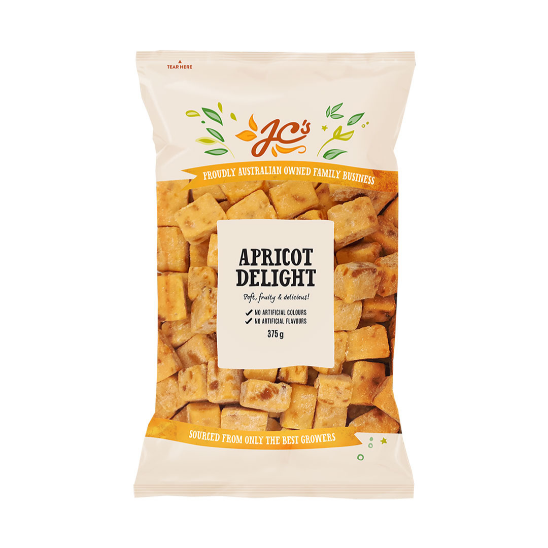 JC Nuts Apricot Delight 375g
