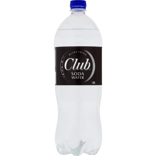 Club Soda Water 1.25L