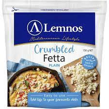 Lemnos Crumbled Fetta 150g