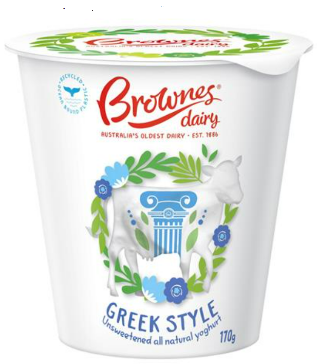 Brownes Greek Yoghurt 170g