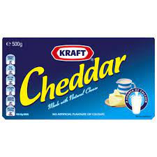 Kraft Cheddar  Block 250g