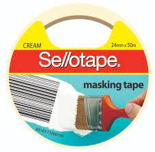 Sellotape Masking Tape 24mm x 18m