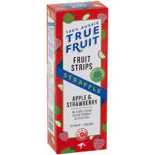 True Fruit Fruit Strips Strapple Apple & Strawberry 6pk