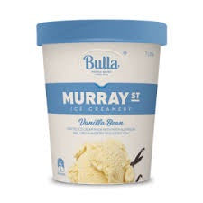 Bulla Murray St Vanilla Bean Ice Cream 1L