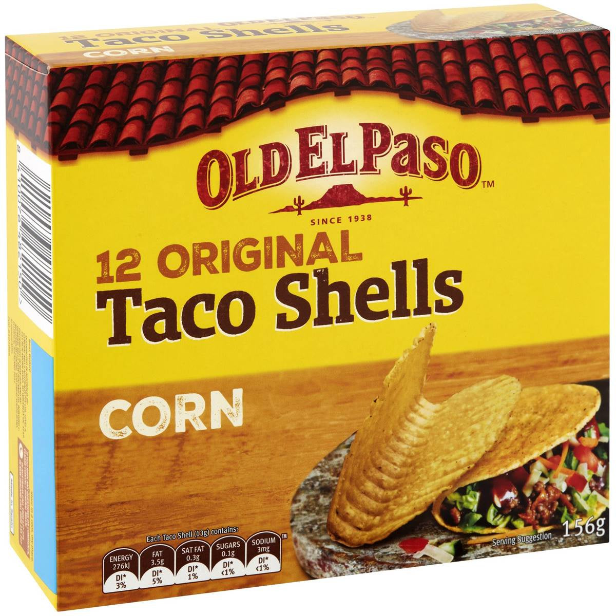 Old El Paso Original Taco Shells 12pk 156g