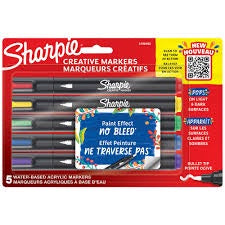 Sharpie Creative Bullet Markers Colours 5pk