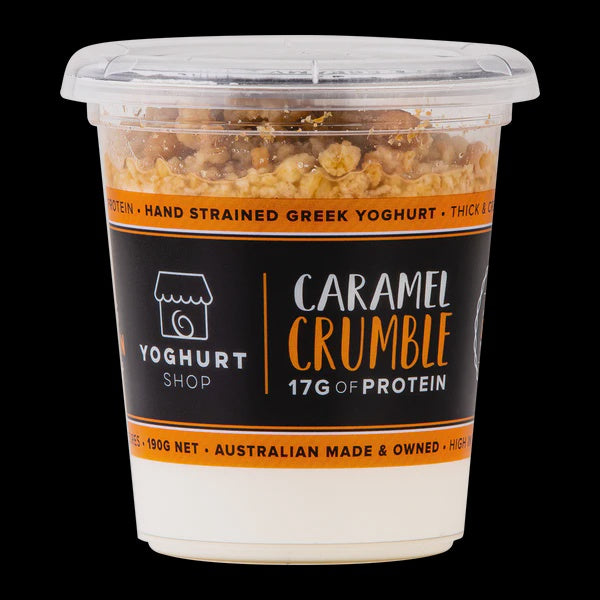 Caramel Crumble Yoghurt 190g