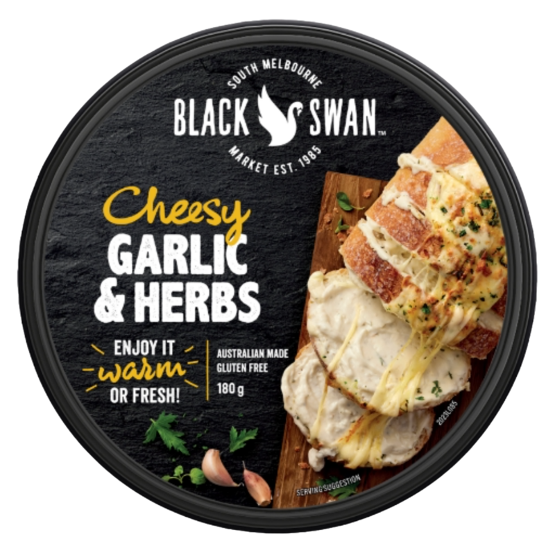 Black Swan Cheesy Garlic & Herbs Dip 180g