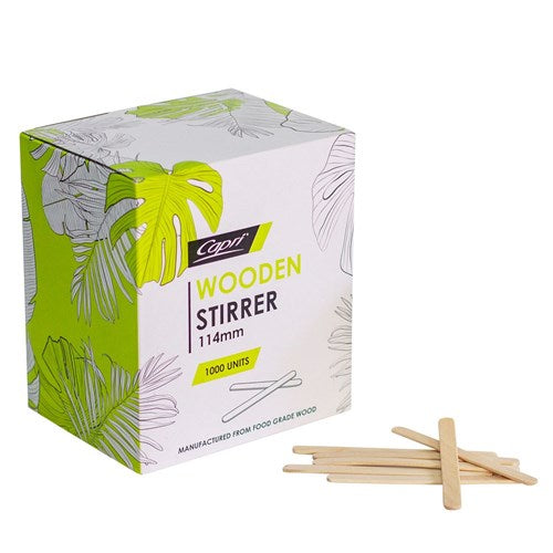 Wooden Drink Stirrers 1000pk