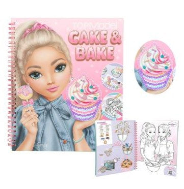 Top Model Cake and Bake Colour and Sticker Book