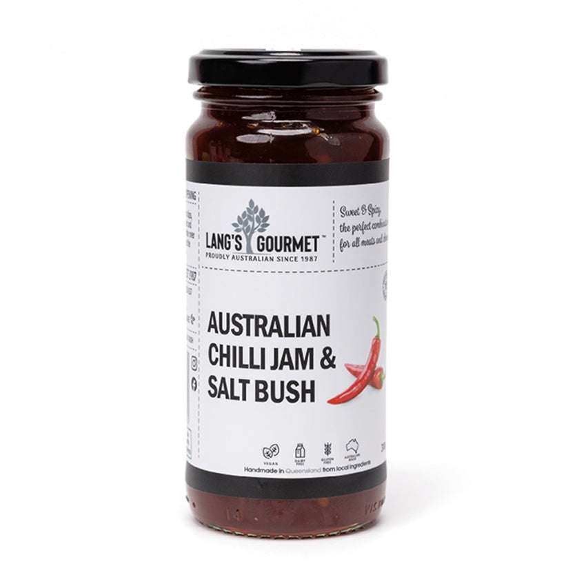 Langs Gourmet Australian Chilli and Salt Bush Jam 300g