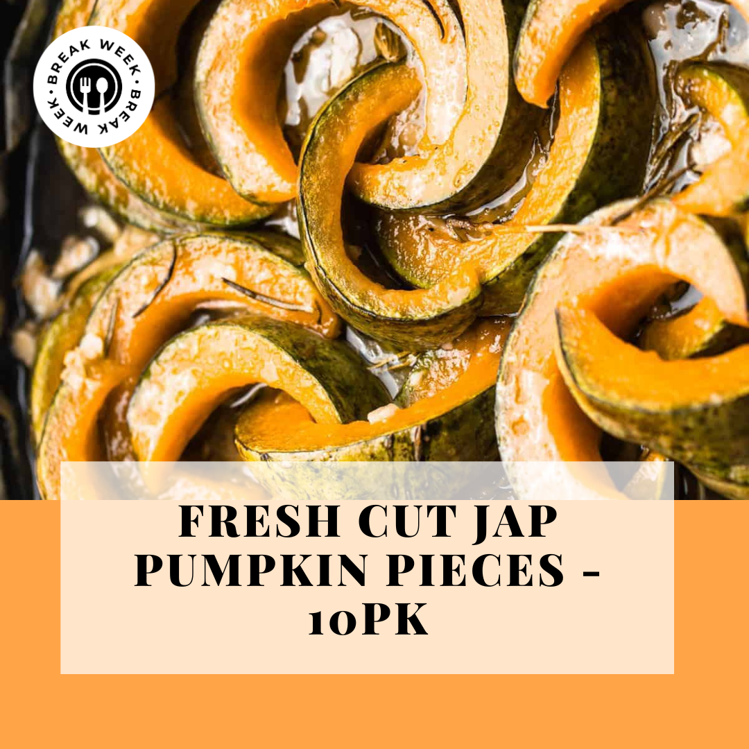Fresh Pumpkin Jap Cut Pieces 10pk