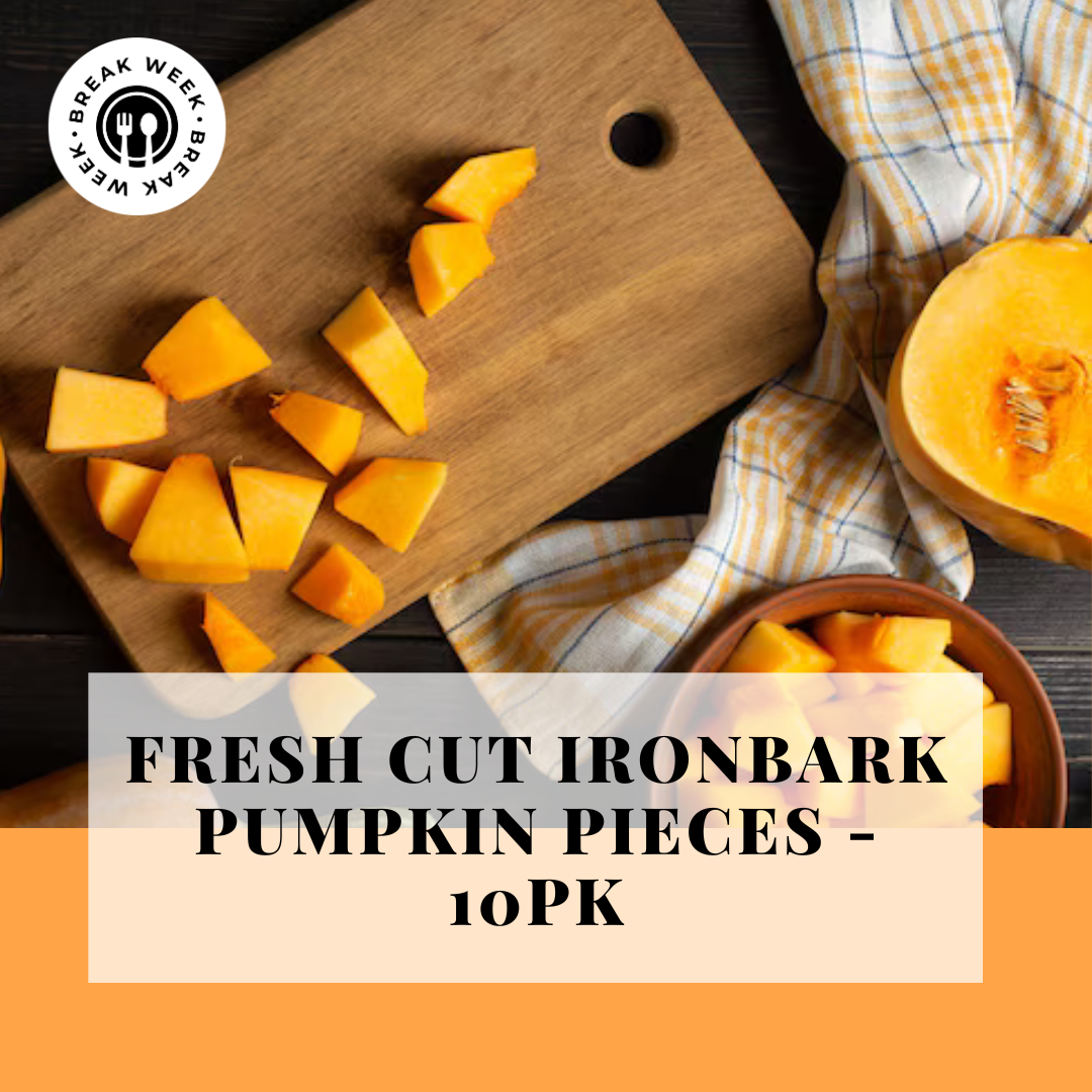 Fresh Pumpkin Ironbark Cut Pieces 10pk