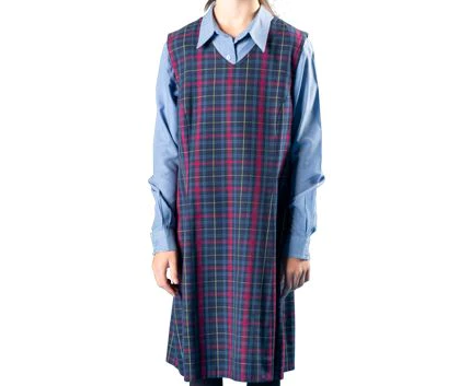 Pinafore Tartan Junior Size 12