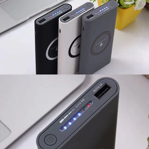 Power Bank Wireless 1 x USB-A 1 x USB-C 50000mAh