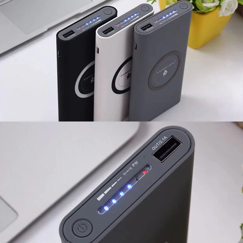 Power Bank Wireless 1 x USB-A 1 x USB-C 200000mAh