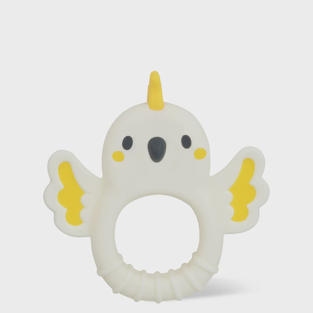 Tiger Tribe Silicone Teether Cockatoo