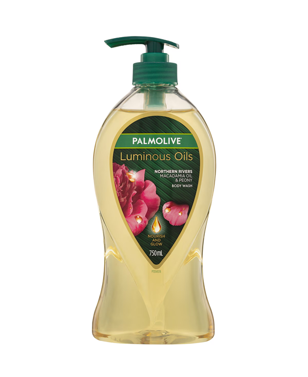 Palmolive Bodywash Luminous Oils Macadamia Wash 750ml