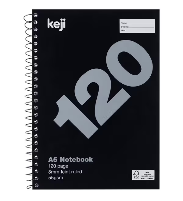 Keji A5 Notebook 120pg