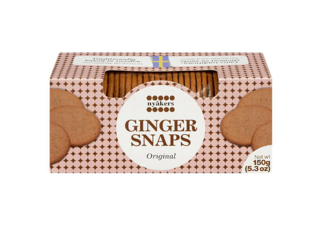 Nyakers Ginger Snaps Original 150g