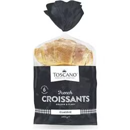 Toscano Croissants 6pk 240g