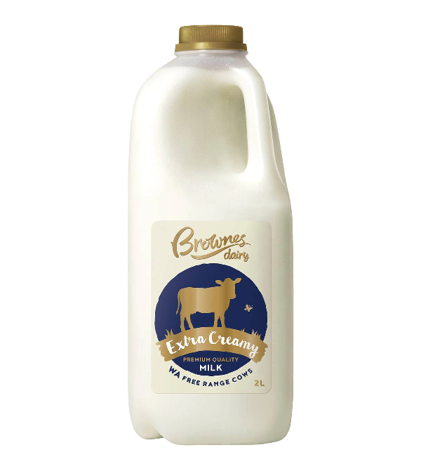 Brownes Milk Extra Creamy 2L