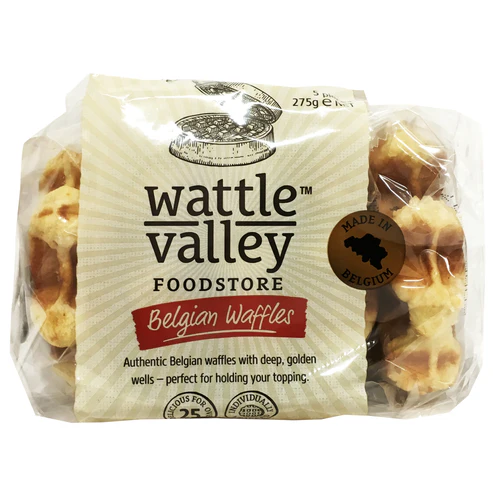 DNR Wattle Valley Waffles Belgian 275g