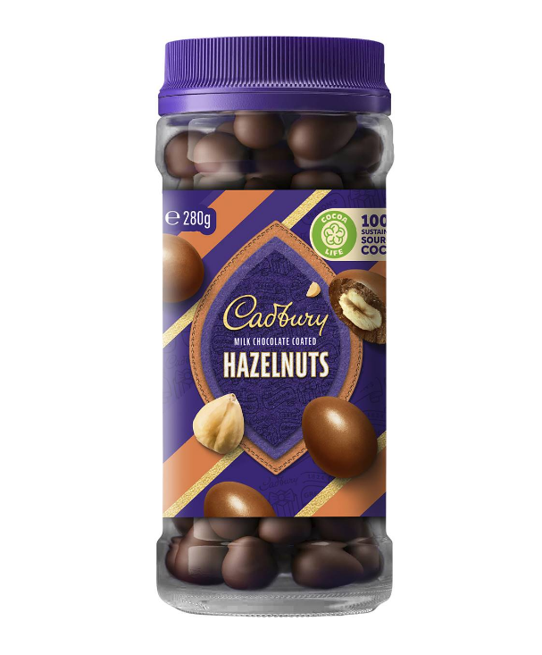 Cadbury Chocolate Coated Hazelnuts 280g