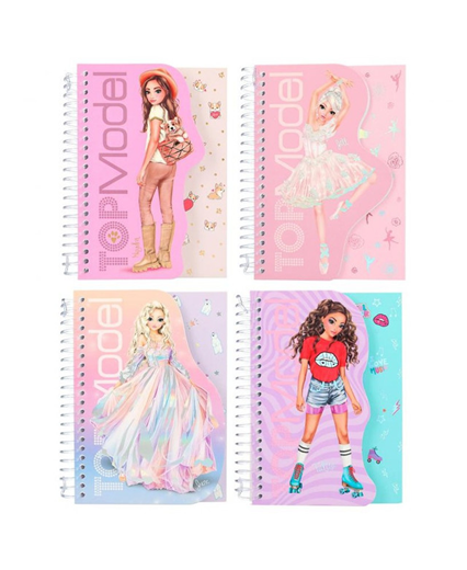 Top Model A5 Spiral Notebook