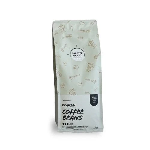 Greater Good Coffee Beans Daybreak Medium Roast 1kg