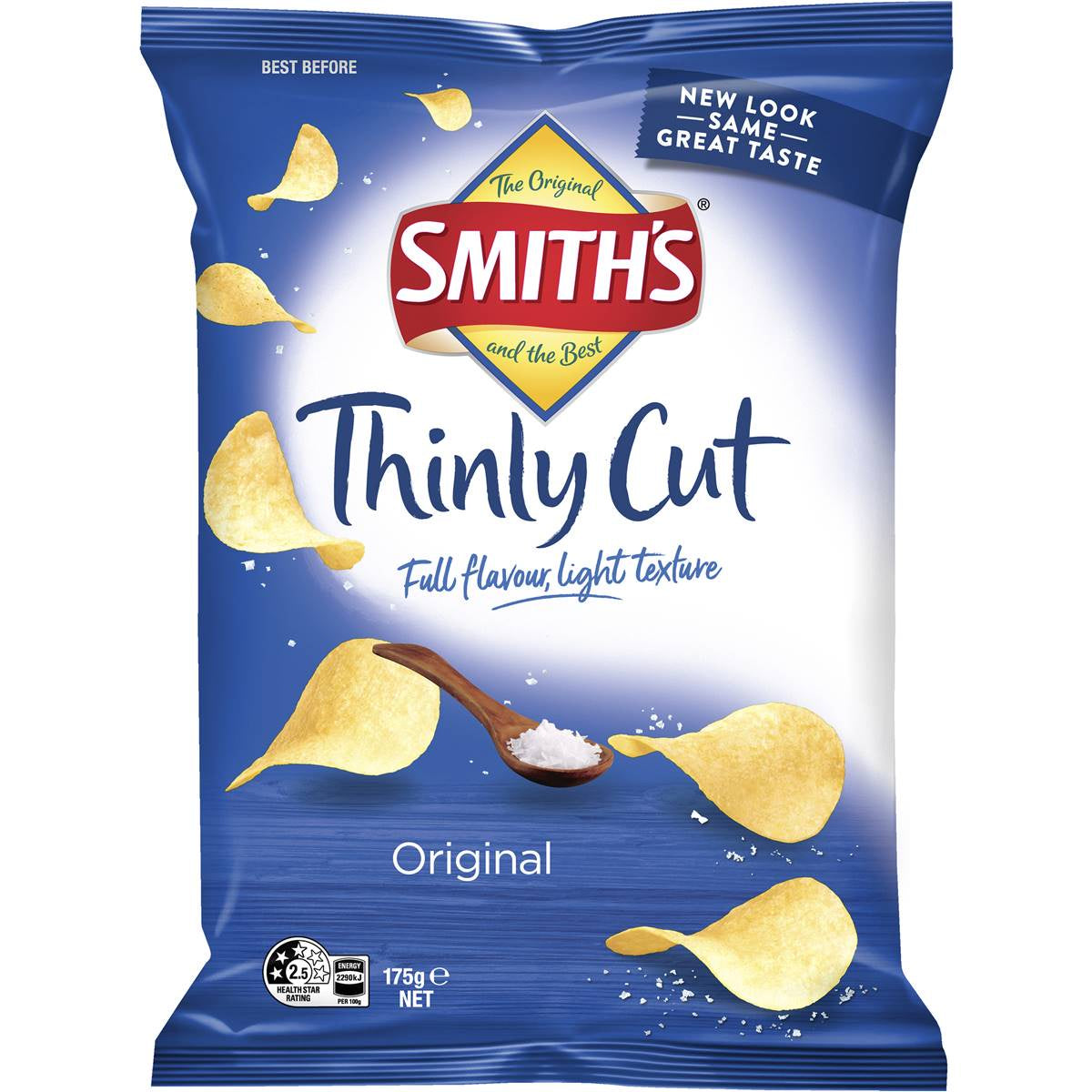 Smiths Thinly Cut Chips Original 175g