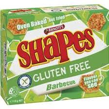 Arnott's Shapes Biscuits BBQ Gluten Free 110g