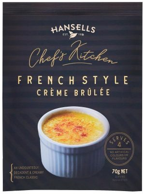 Hansells French Style Creme Brulee 70g