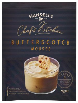 Hansells Butterscotch Mousse 70g