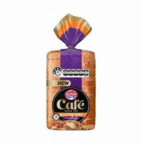 Tip Top Cafe Raisin Toast GF 550g