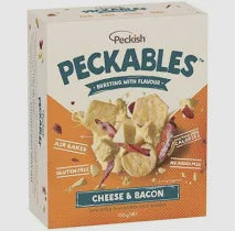 Peckish Peckables Rice Snack Cheese & Bacon 100g