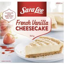 Sara Lee French Vanilla Cheesecake 360g