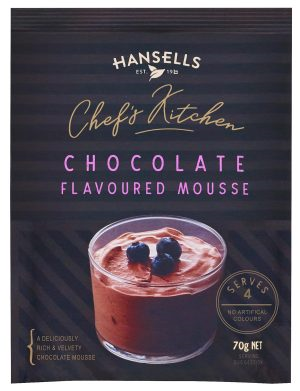 Hansells Chocolate Flavoured Mousse 70g