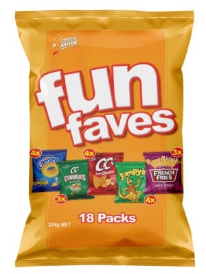 Fun Faves Snack Variety 18pk