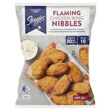 Steggles Flaming Chicken Wing Nibbles 1kg