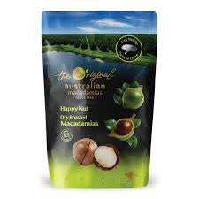 Happy Nut Dry Roasted Macadamias 250g