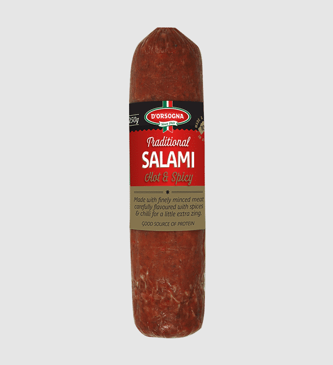 D'Orsogna Salami Hot 250g