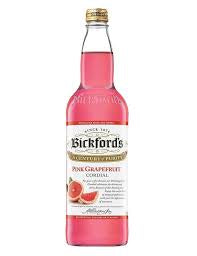 Bickfords Cordial Pink Grapefruit 750mL