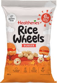 Healtheries Rice Wheels Burger GF 6pk