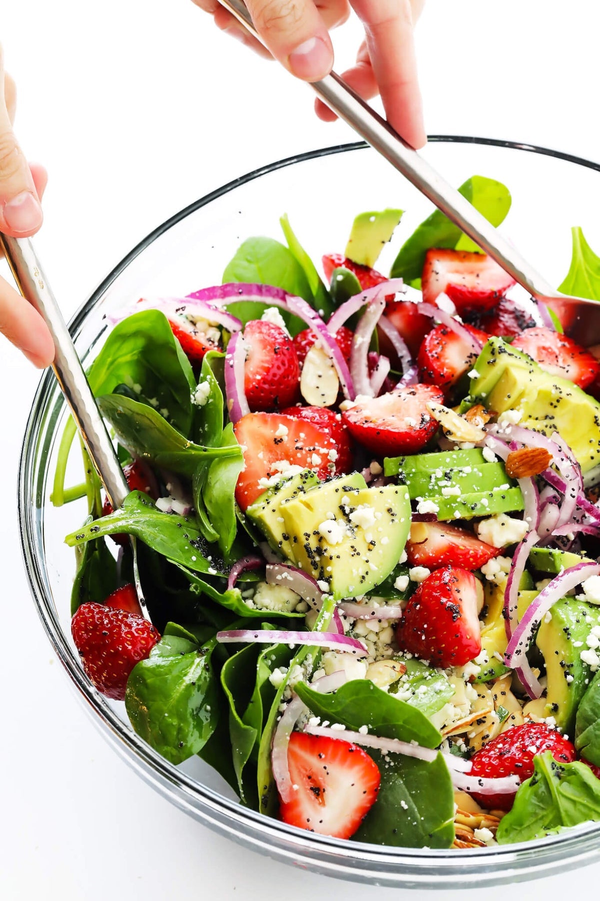 Strawberry & Avocado Salad Large