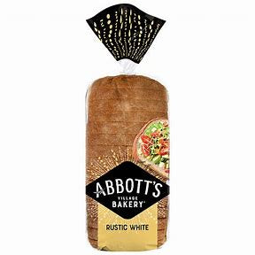 Abbotts's Rustic White Bread 750g