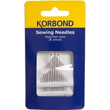 Korbond Hand Sewing Needles Assorted