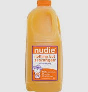 Nudie Nothing But Oranges Pulp Free Juice 2L