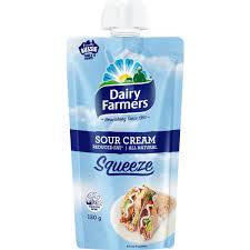 Dairy Farmers Sour Cream Squeeze 130g